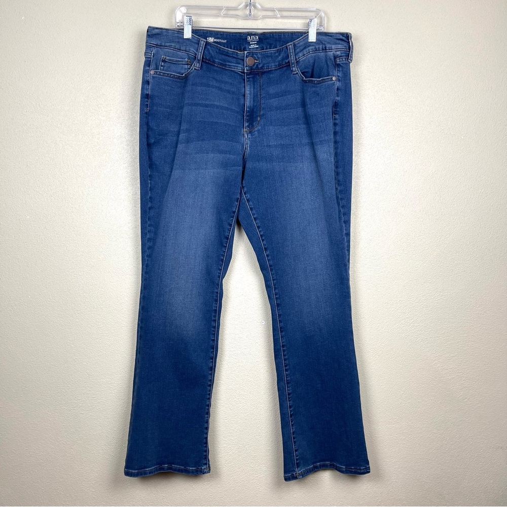 a.n.a Bootcut Blue Jeans Size 18W
